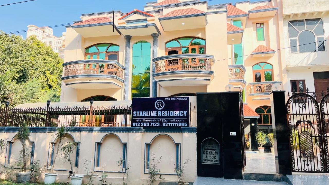Hotel Starline Sector 28 Gurgaon Exteriör bild