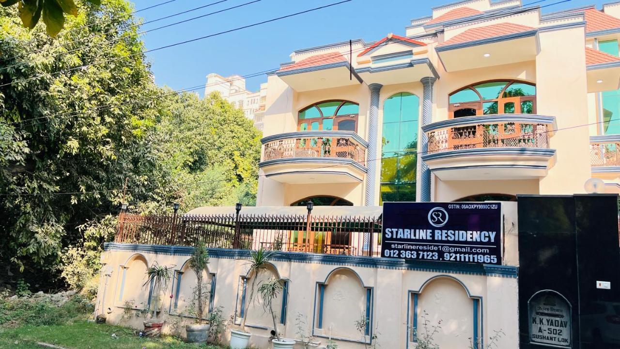 Hotel Starline Sector 28 Gurgaon Exteriör bild