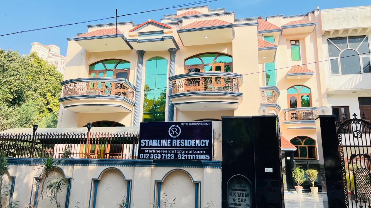 Hotel Starline Sector 28 Gurgaon Exteriör bild